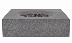 PyroMania Fire - Monument Square Concrete Fire Pit Tableportable outdoor fire pit with lid