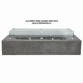 PyroMania Fire - Wind Guard for Alchemy Fire TableSpark screen for fire pit