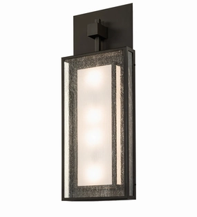 Quadrato LED Wall Sconce Statuary Bronze MetallicOutdoor wall sconces with motion sensor