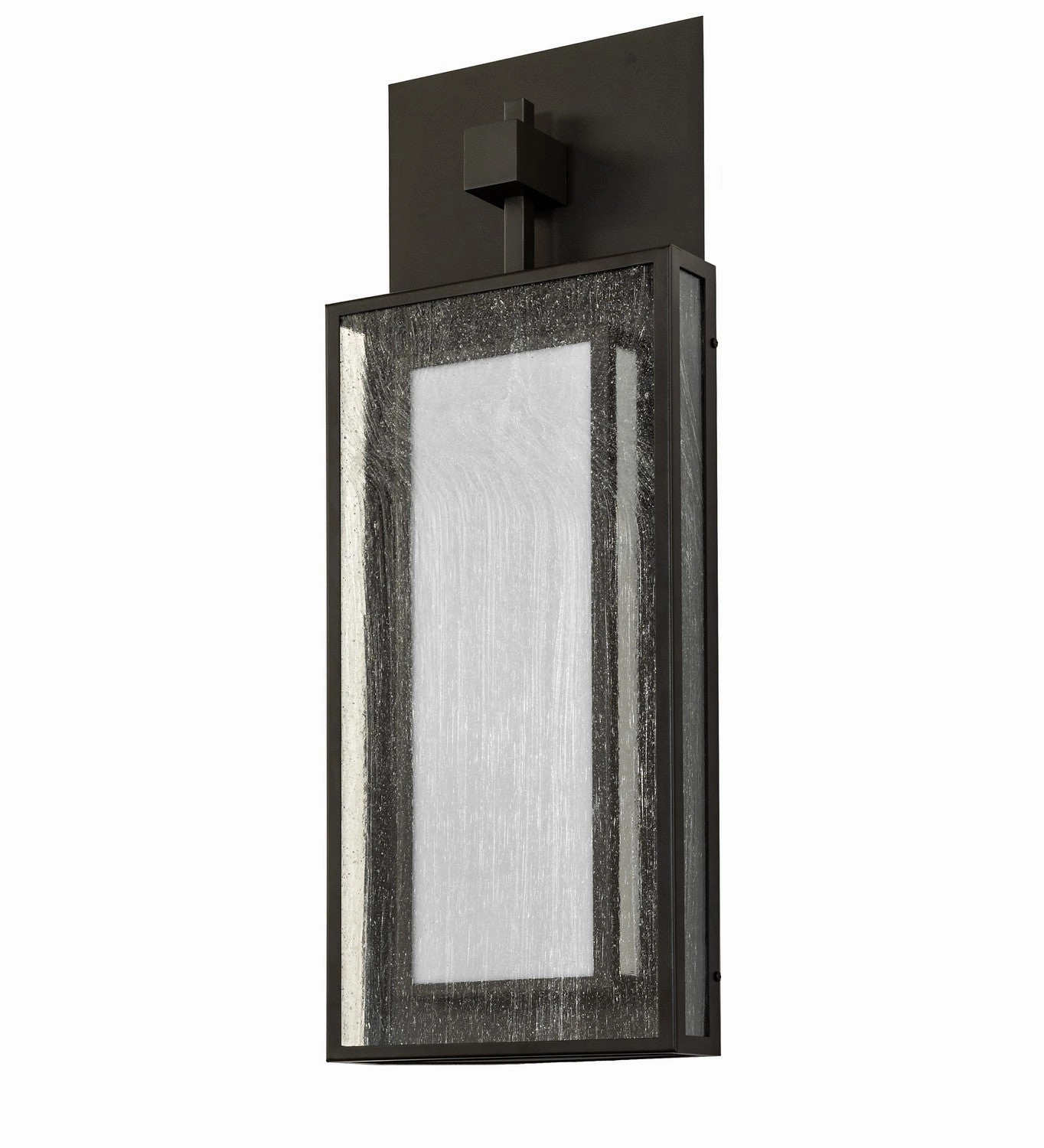 Quadrato LED Wall Sconce Statuary Bronze Metallic