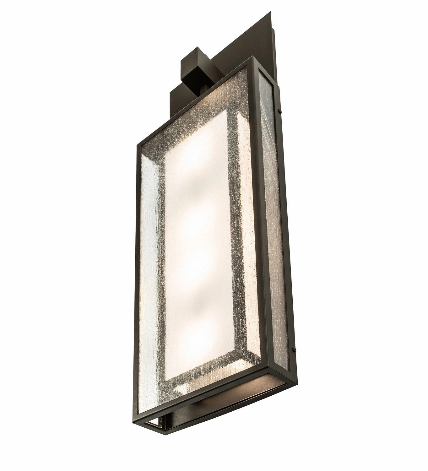 Quadrato LED Wall Sconce Statuary Bronze Metallic