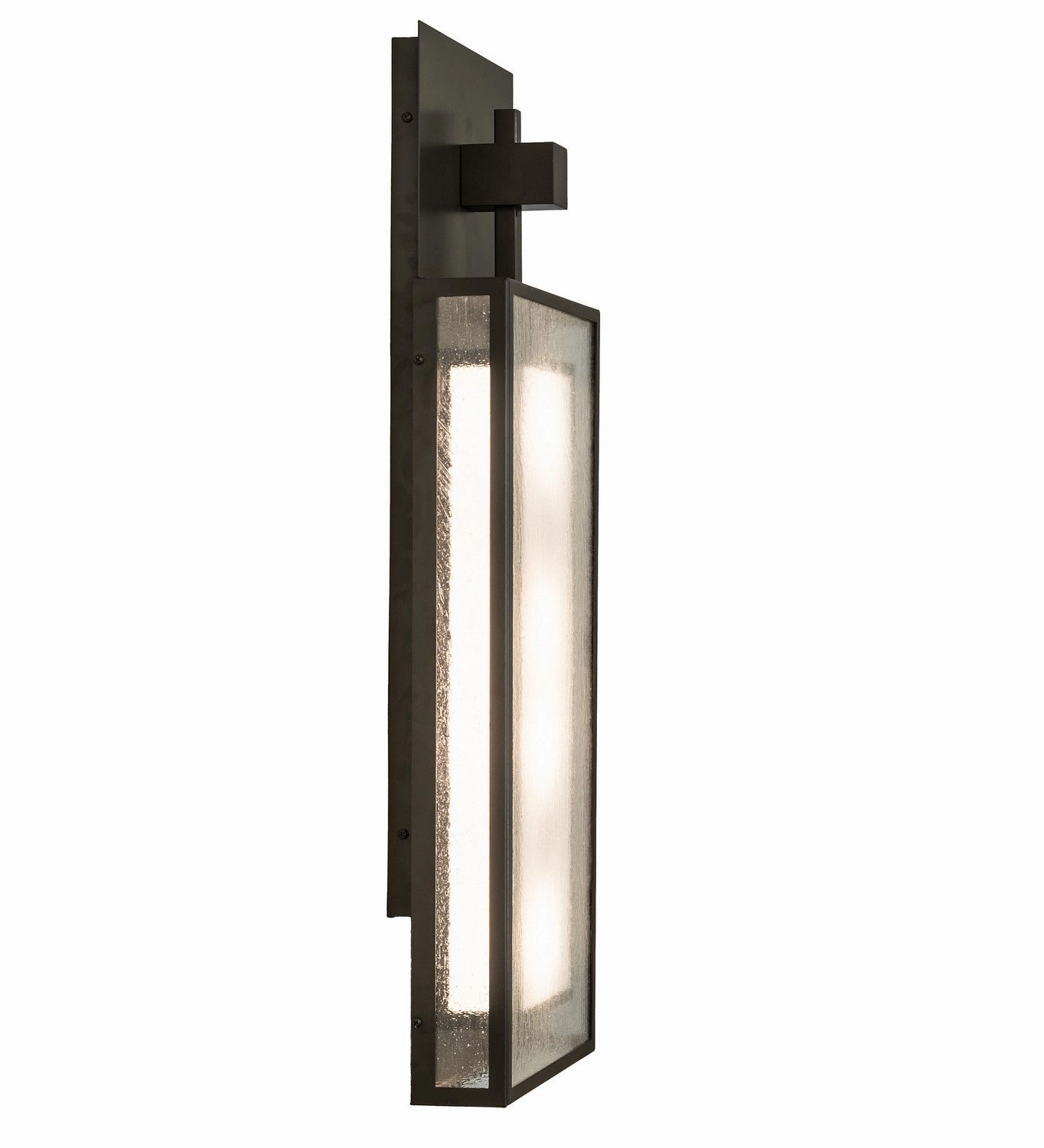 Quadrato LED Wall Sconce Statuary Bronze Metallic