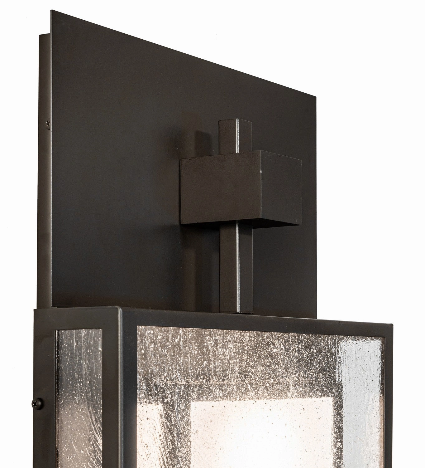 Quadrato LED Wall Sconce Statuary Bronze Metallic
