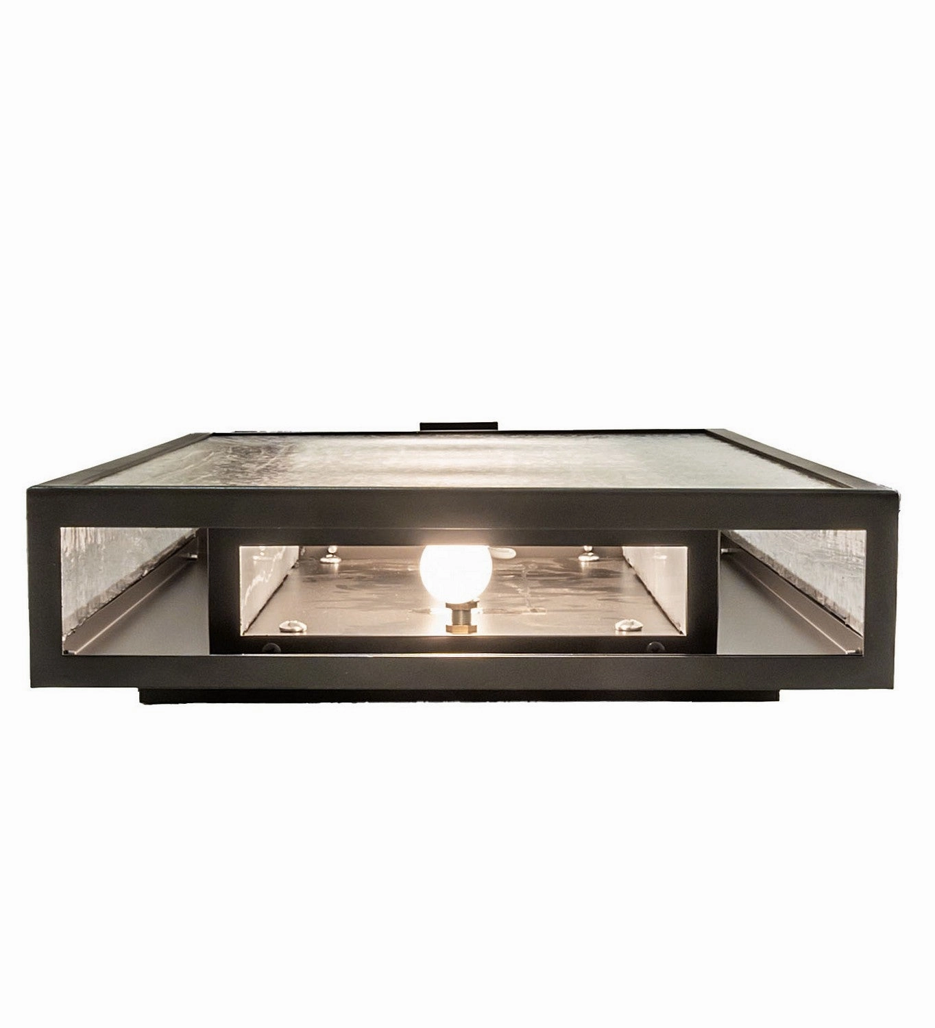 Quadrato LED Wall Sconce Statuary Bronze Metallic