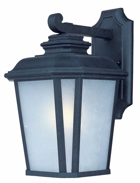Radcliffe One Light Outdoor Wall Lantern Black OxideOutdoor wall sconces with motion sensor