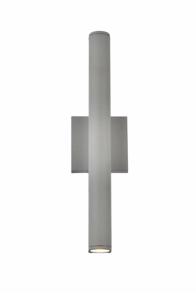 Raine LED Outdoor Wall Lamp SilverOutdoor wall sconces with motion sensor