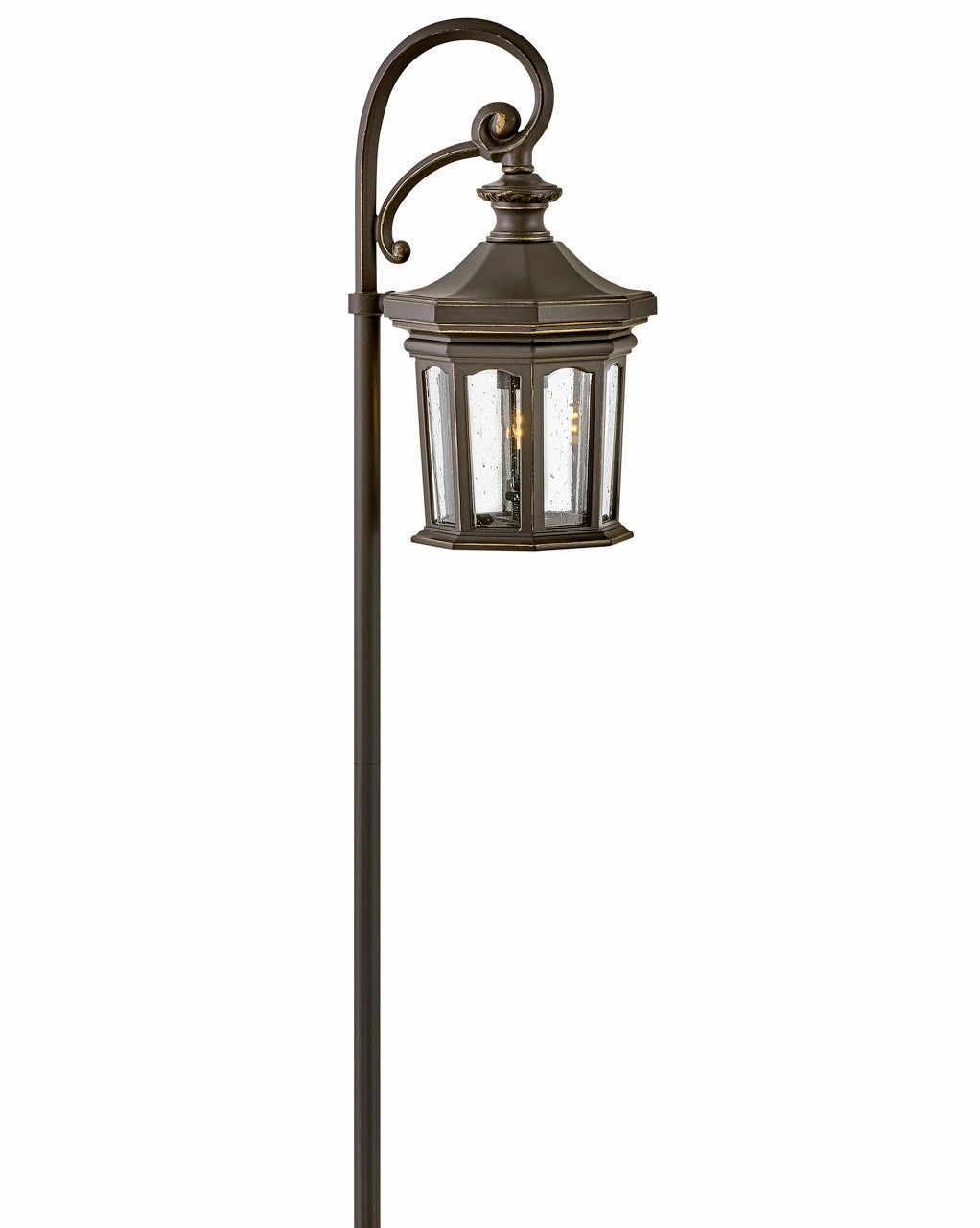 Raley LED Path Light Oil Rubbed BronzeDecorative outdoor post lights