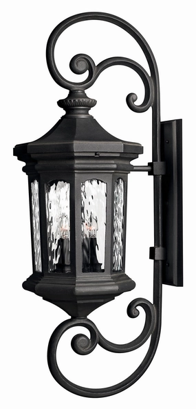 Raley LED Wall Mount Museum BlackOutdoor wall sconces with motion sensor
