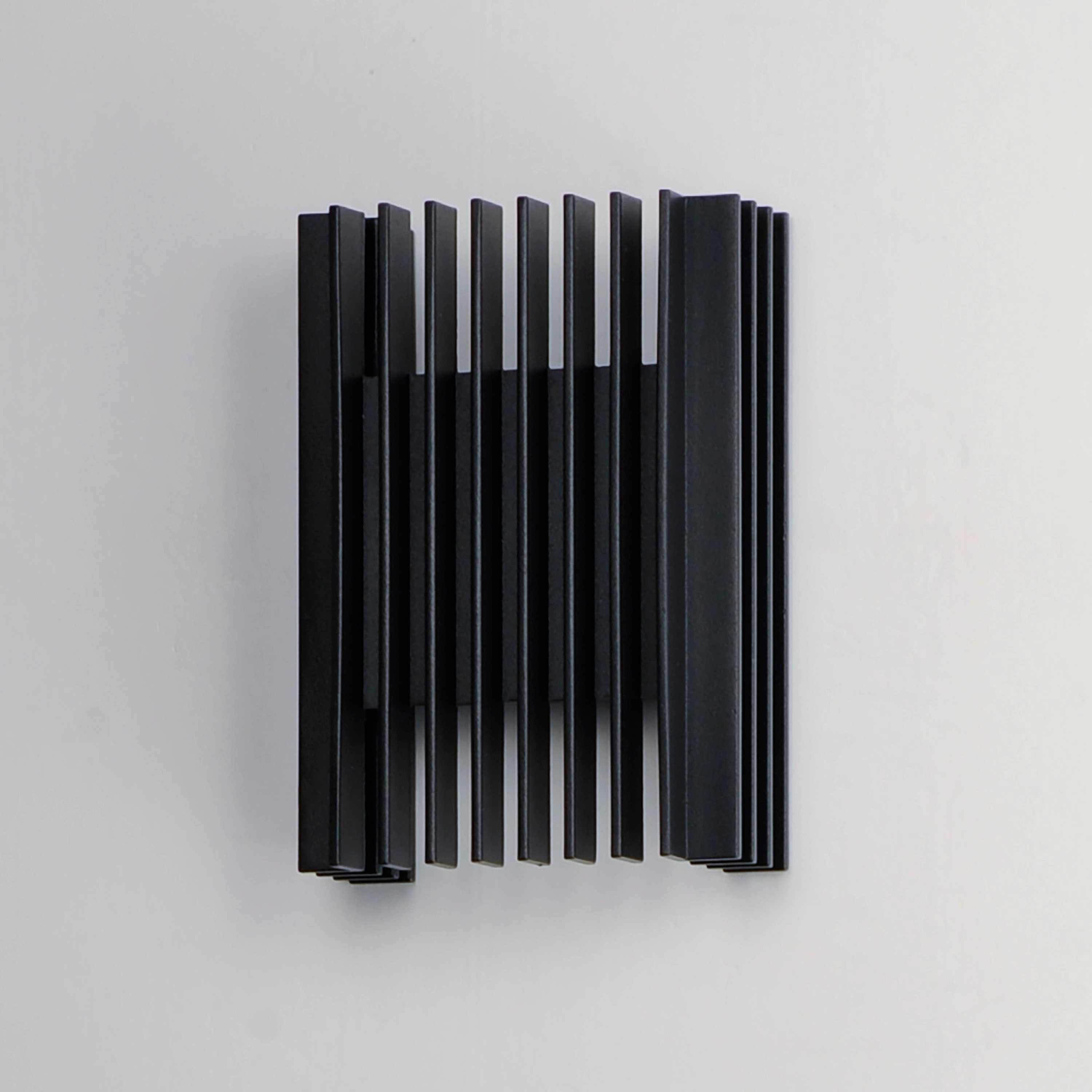 Rampart LED Outdoor Wall Sconce Black