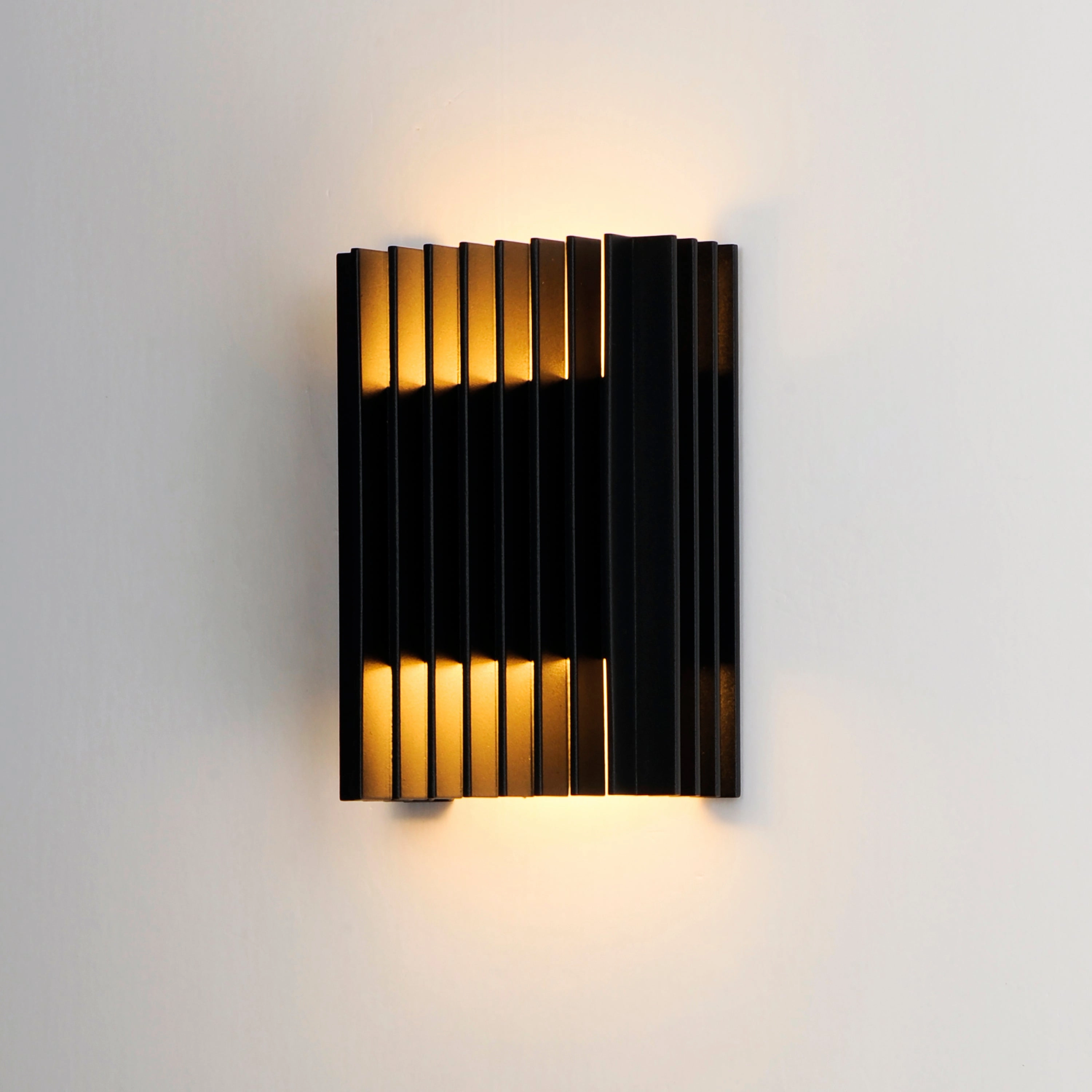 Rampart LED Outdoor Wall Sconce Black