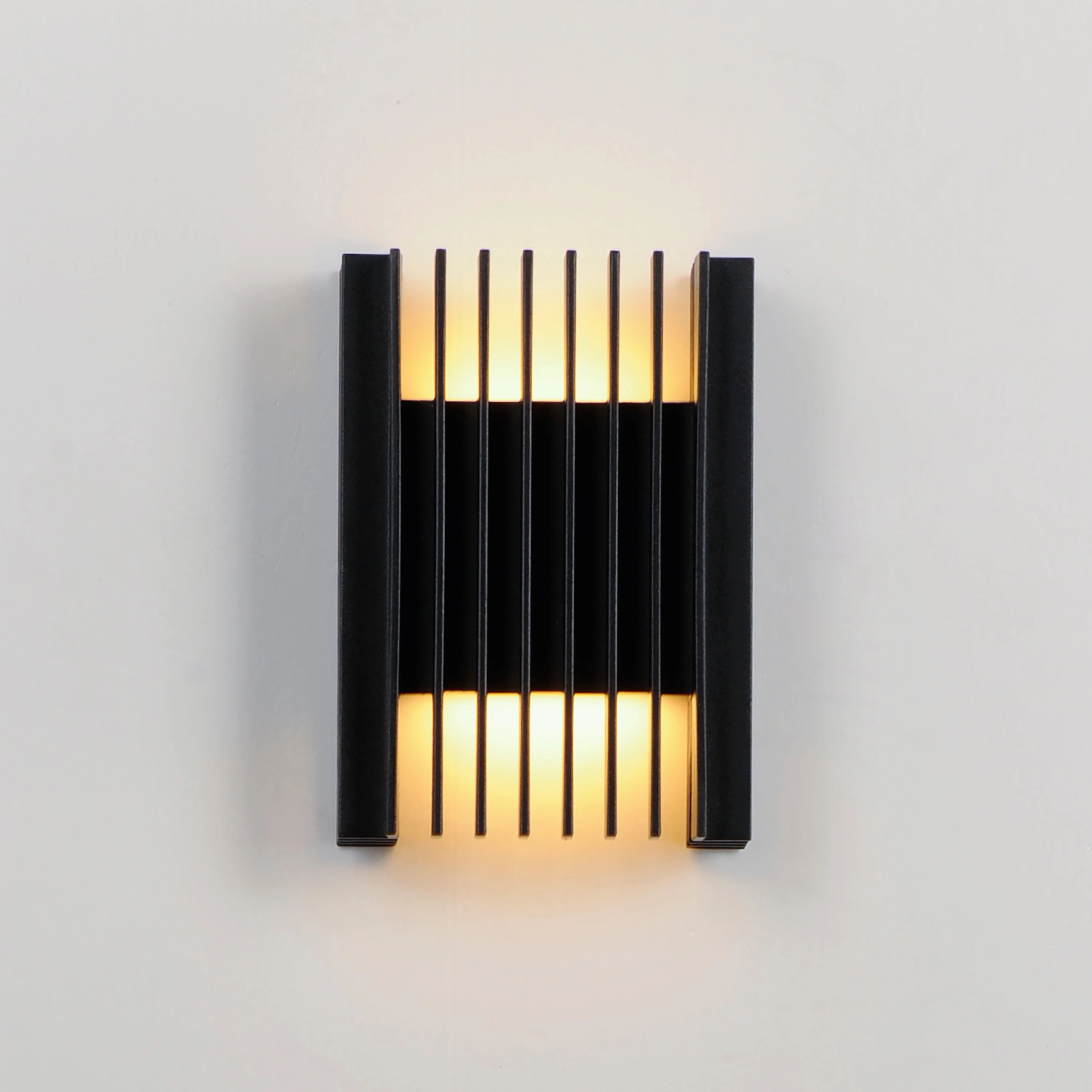 Rampart LED Outdoor Wall Sconce Black