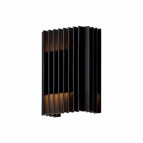 Rampart LED Outdoor Wall Sconce BlackOutdoor wall sconces with motion sensor