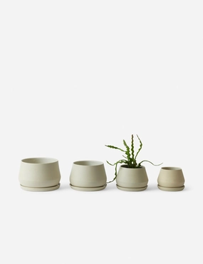 Rancho Ceramic Indoor / Outdoor Planter by LBE Design mini herb garden planters for kitchen