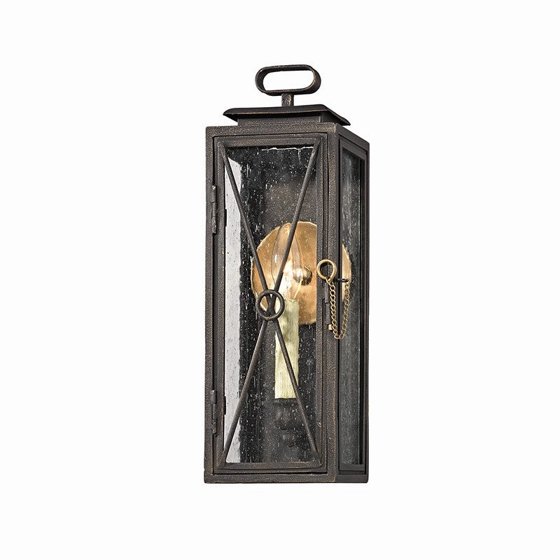 Randolph One Light Wall Lantern Vintage BronzeOutdoor wall sconces with motion sensor