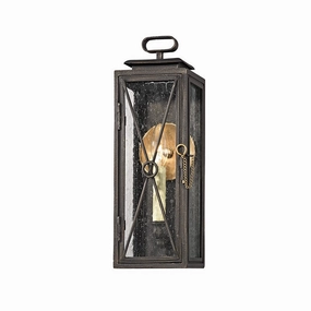 Randolph One Light Wall Lantern Vintage BronzeOutdoor wall sconces with motion sensor