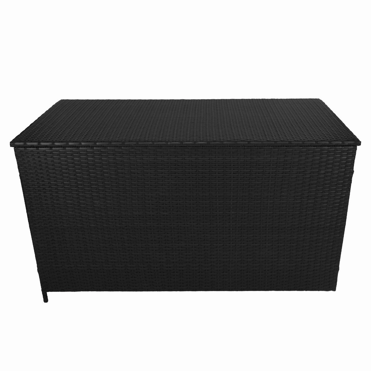 Rattan Cushion Storage Box 582L - Black