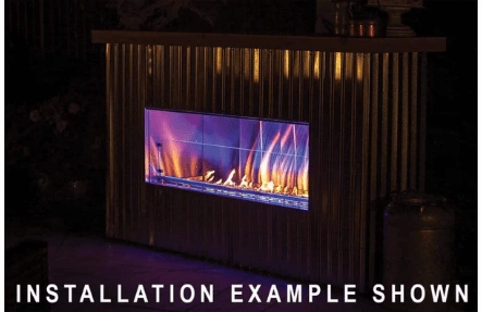 RCS 36" Cedar Creek Outdoor Gas Fireplace RFP36LECONLED