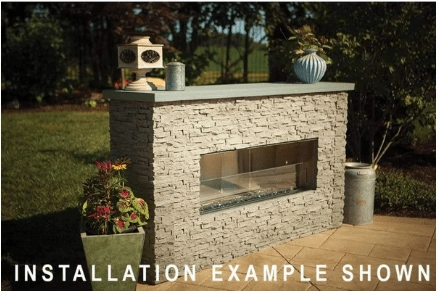 RCS 36" Cedar Creek Outdoor Gas Fireplace RFP36LECONLED