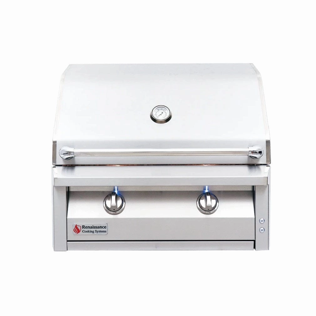 RCS American Renaissance Grill 30" Built-In Gas Grill ARG30 professional outdoor BBQ grill set