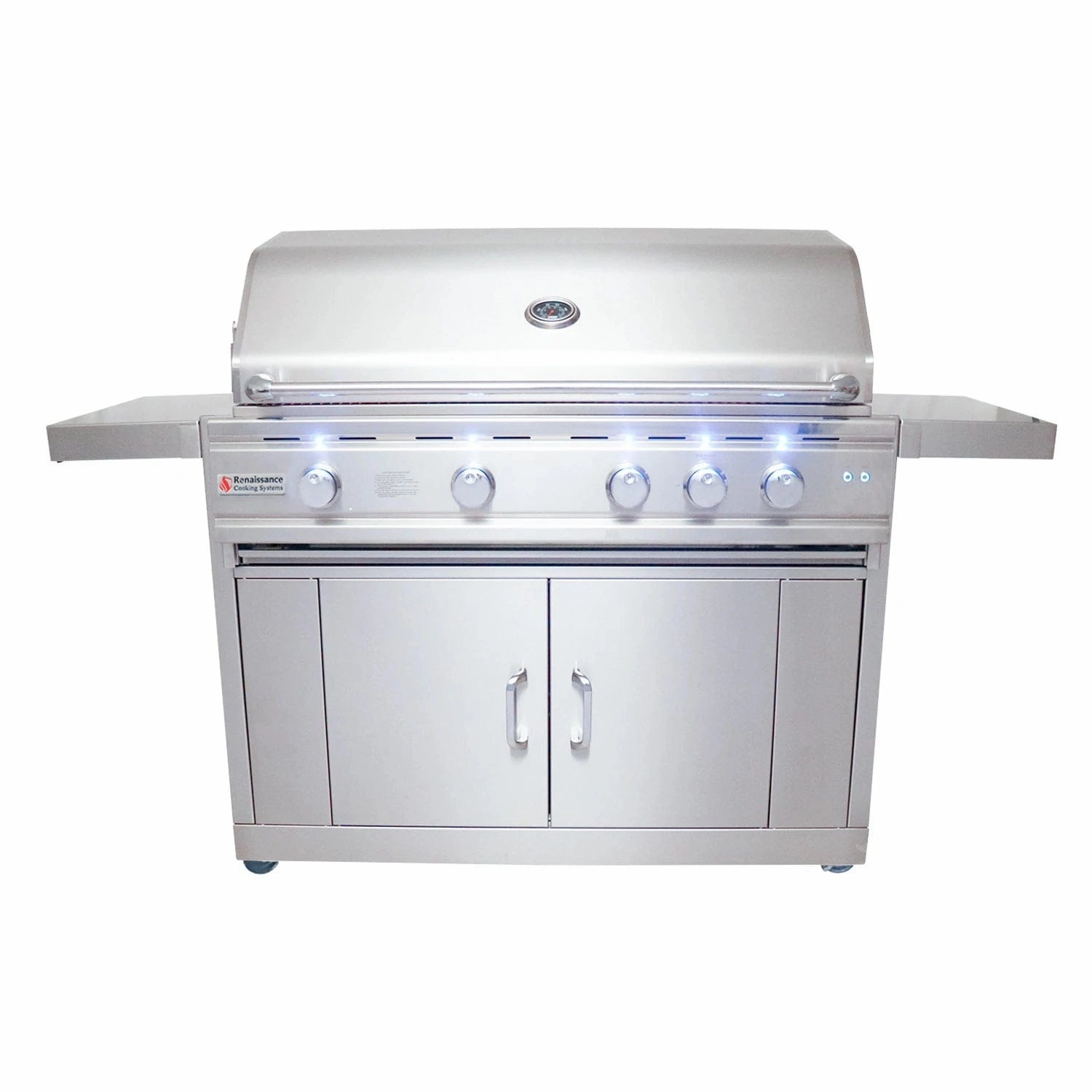 RCS Cutlass Pro Series 42" Freestanding Grill RON42A CK professional outdoor BBQ grill set