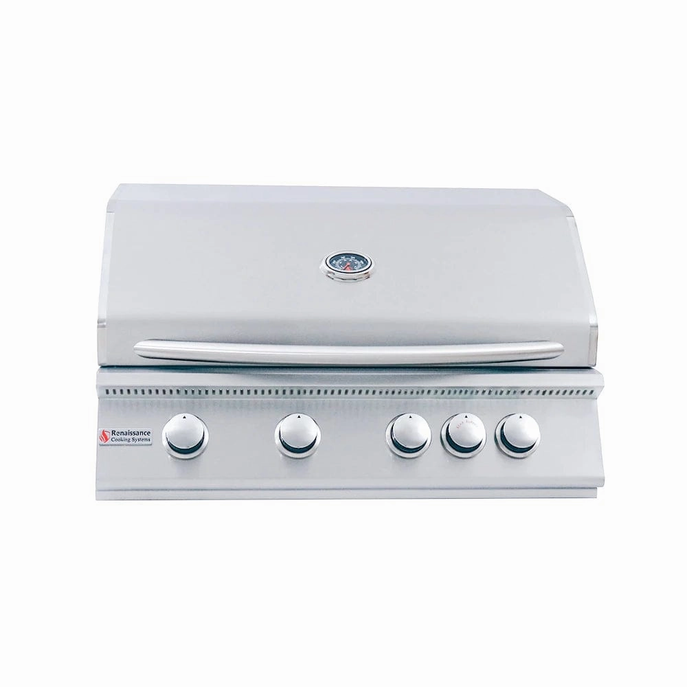 RCS Premier 32" Built-in Grill RJC32A professional outdoor BBQ grill set
