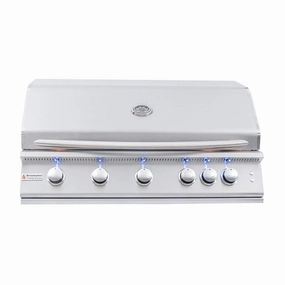 RCS Premier 40" Built-in Grill with LED Lights RJC40AL professional outdoor BBQ grill set