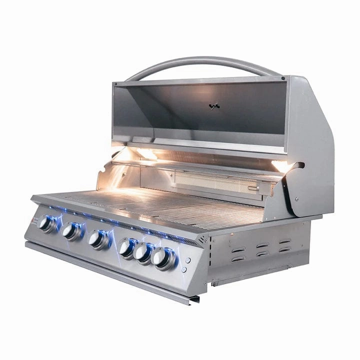 RCS Premier 40" Built-in Grill with LED Lights RJC40AL