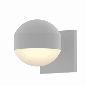 REALS LED Wall Sconce Textured WhiteOutdoor wall sconces with motion sensor