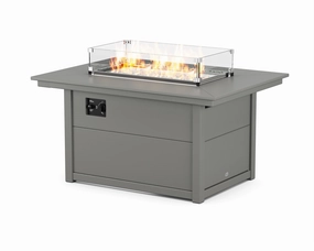 Rectangle 34" X 46" Fire Pit Tableoutdoor table for balcony or garden