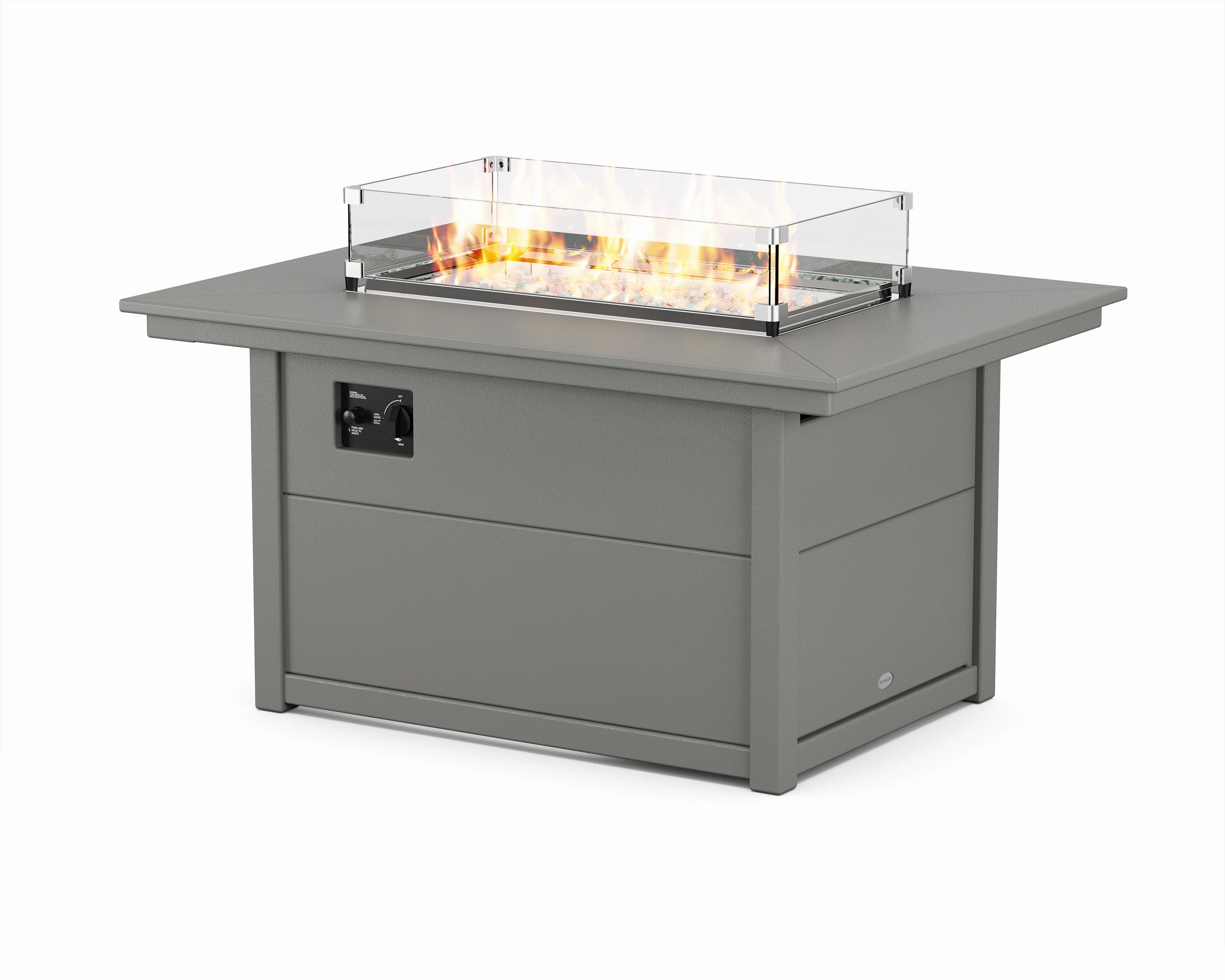 Rectangle 34" X 46" Fire Pit Tableoutdoor table for balcony or garden