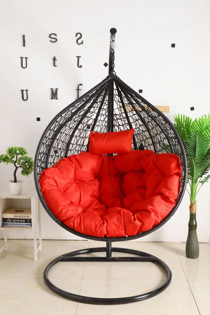 Red Cushion for Single Seater Hanging Egg Chairthick cushion for outdoor egg chair