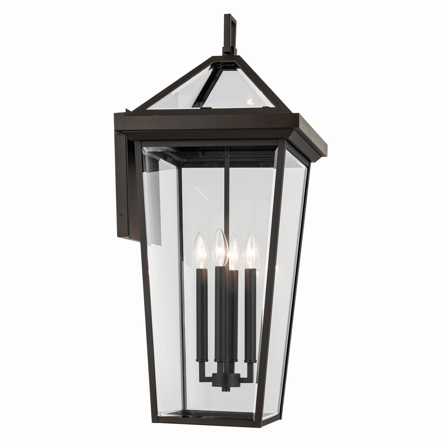 Regence Four Light Outdoor Wall Mount Olde Bronze