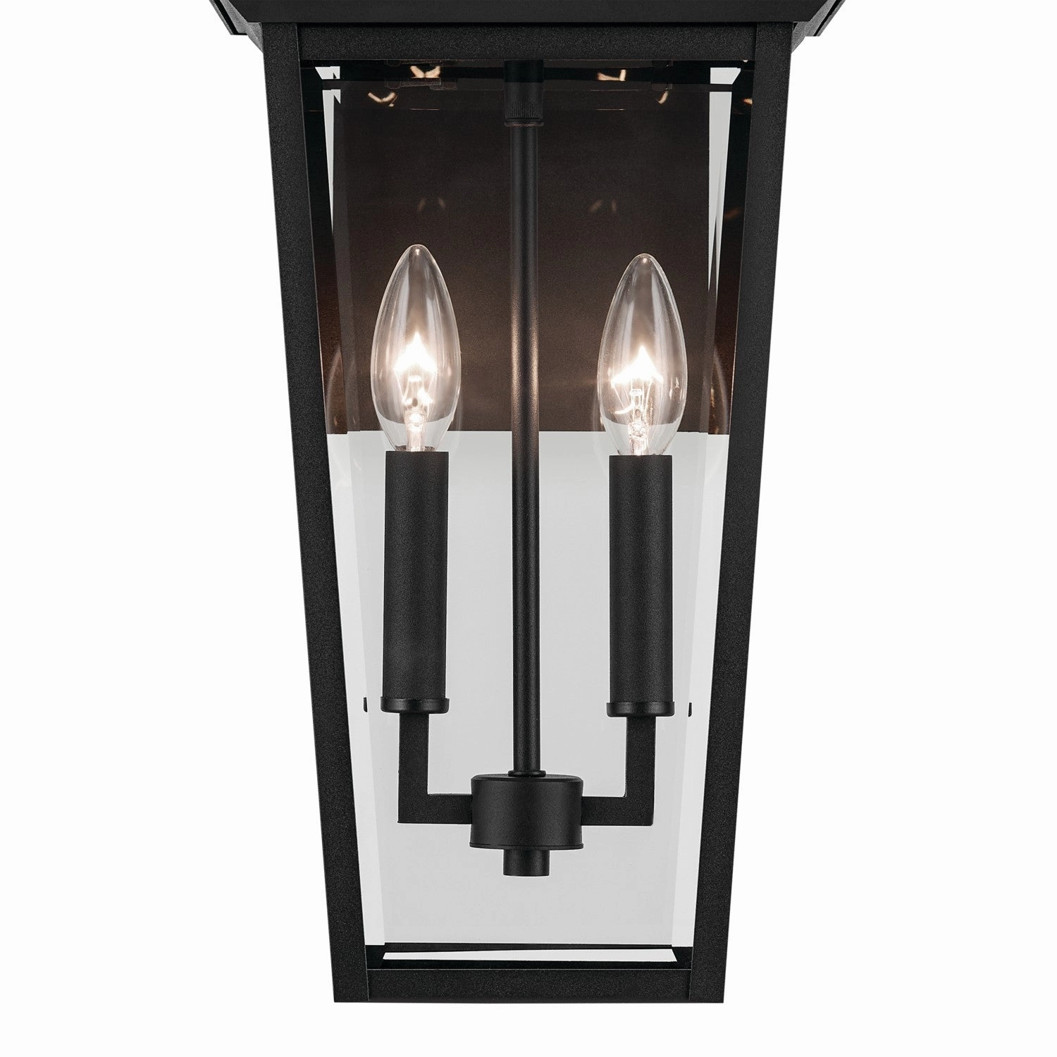Regence Two Light Outdoor Wall Mount Textured Black