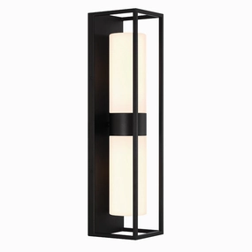 Ren Two Light Outdoor Lantern BlackOutdoor wall sconces with motion sensor