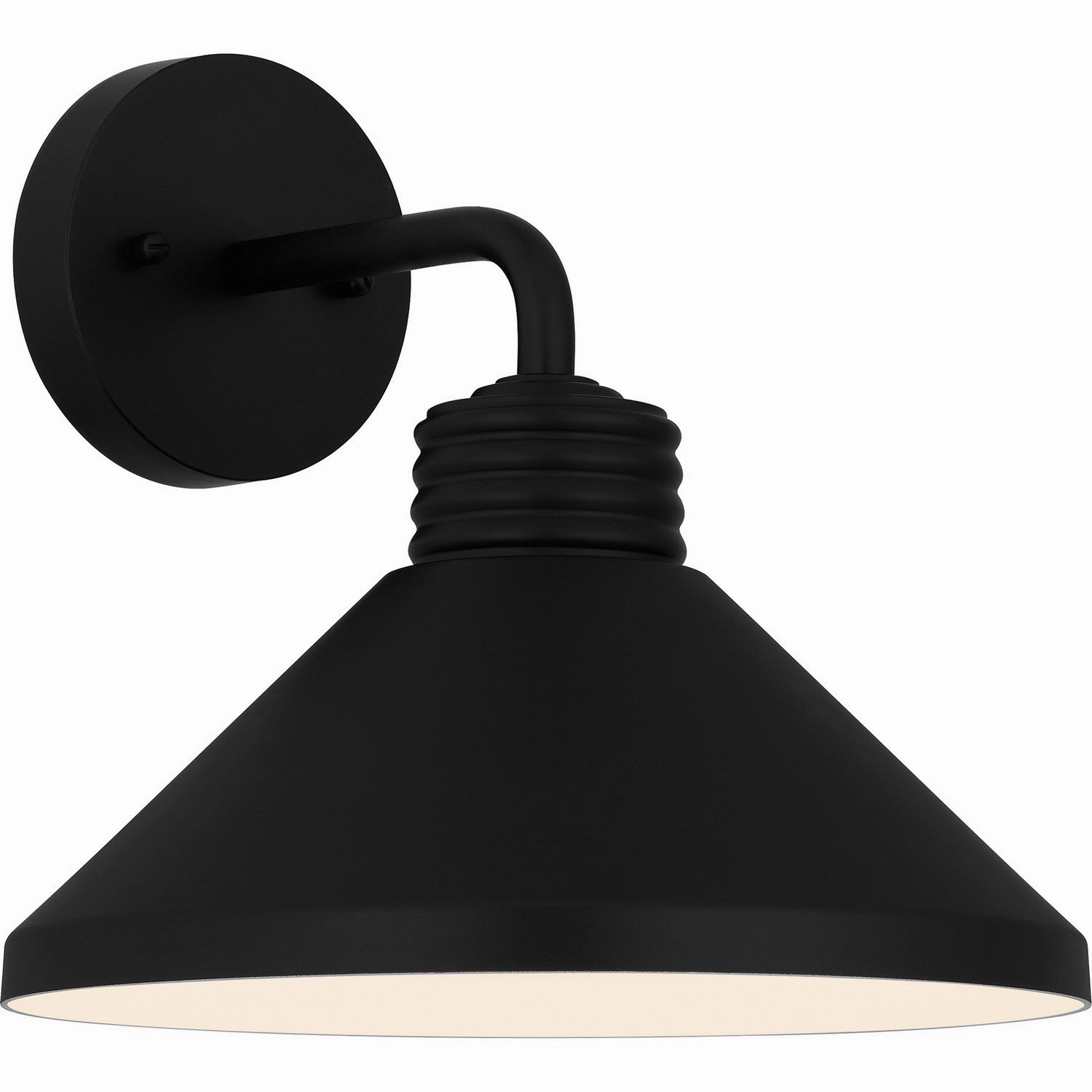 Rencher One Light Outdoor Wall Mount Matte BlackOutdoor wall sconces with motion sensor