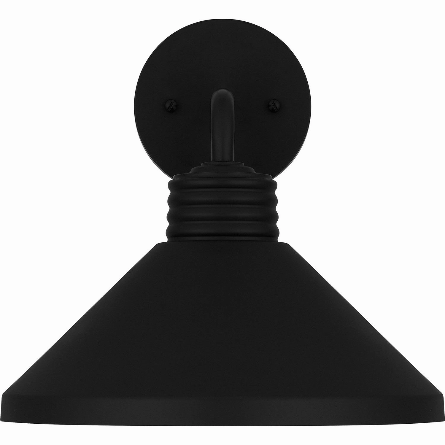 Rencher One Light Outdoor Wall Mount Matte Black