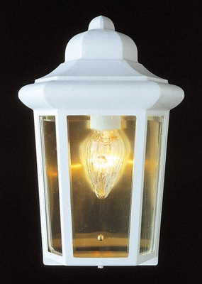 Rendell One Light Pocket Lantern WhiteOutdoor wall sconces with motion sensor