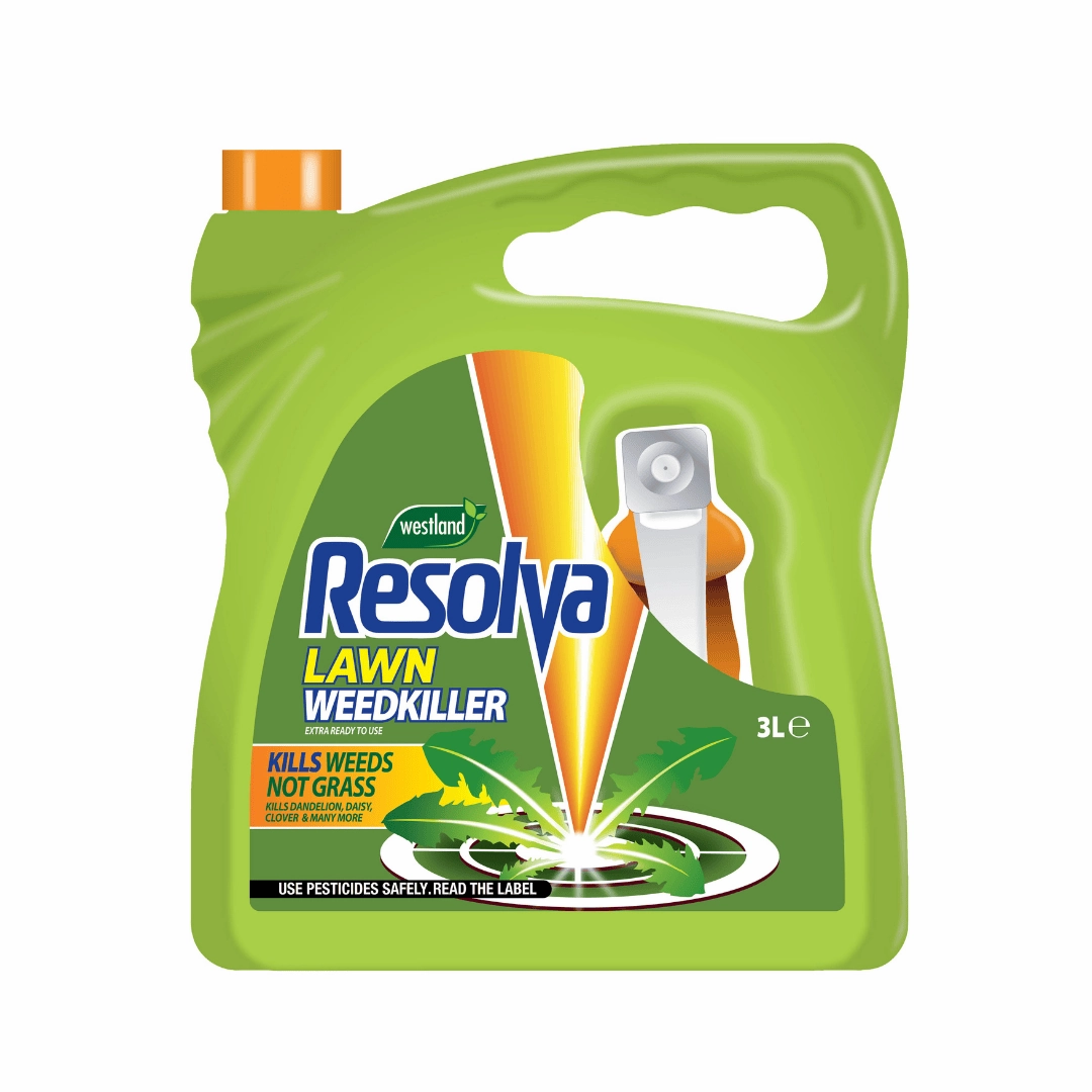 Resolva Lawn Weedkiller RTU 3 Litre premium quality garden tool set with case