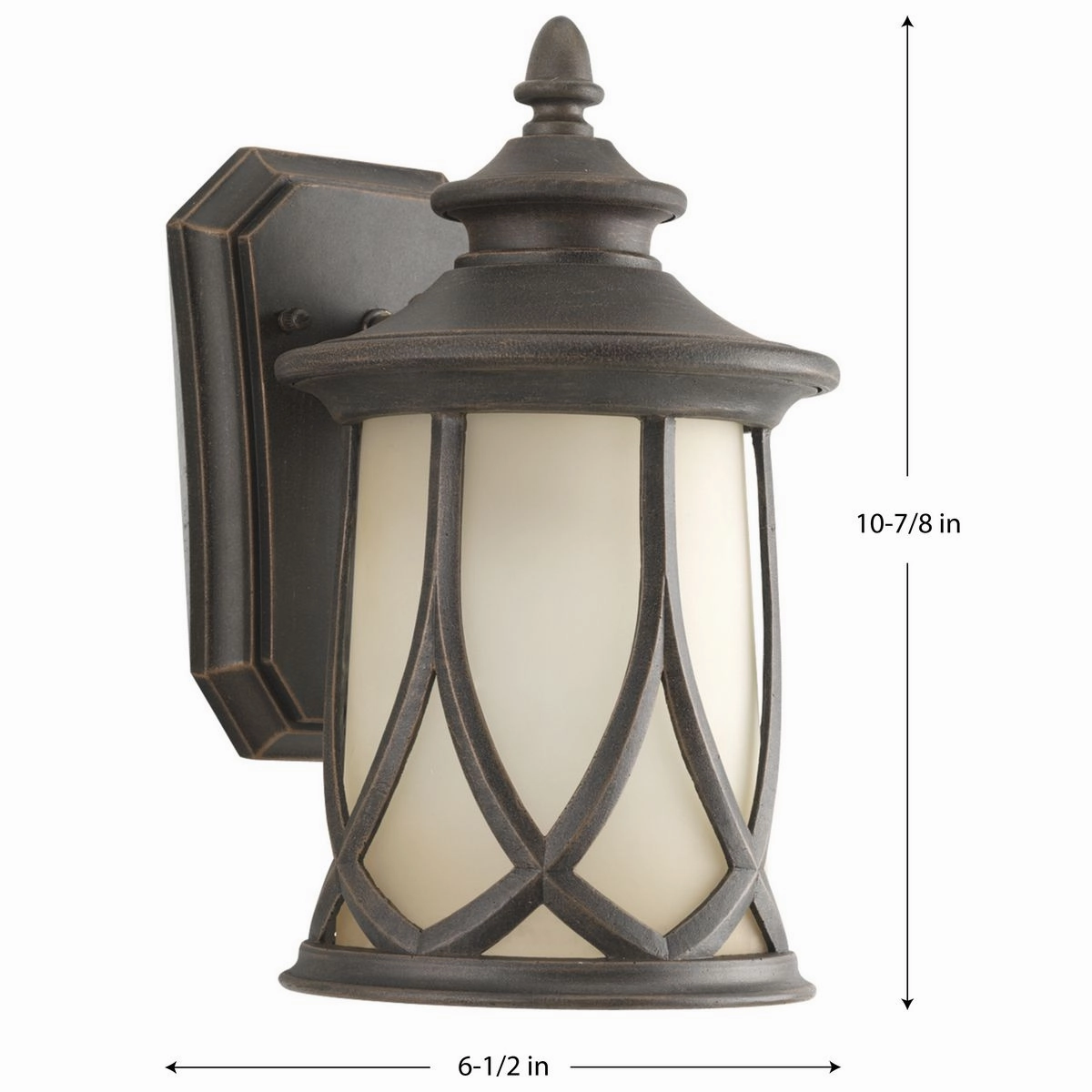 Resort One Light Wall Lantern Aged Copper