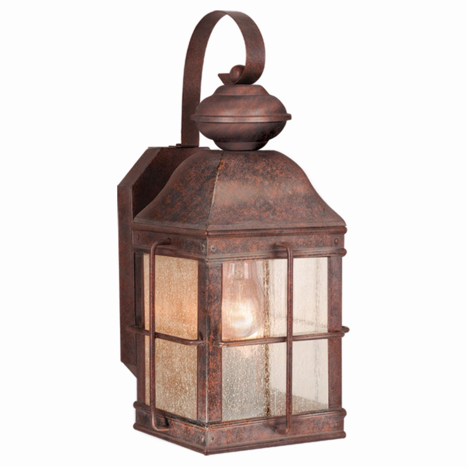 Revere One Light Outdoor Wall Mount Royal Bronze