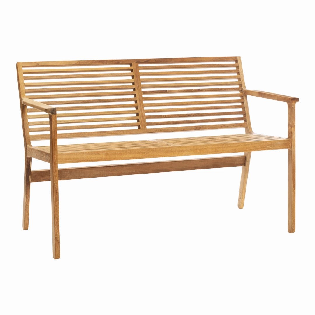 RIB Outdoor Dining Bench - w/ Backrest