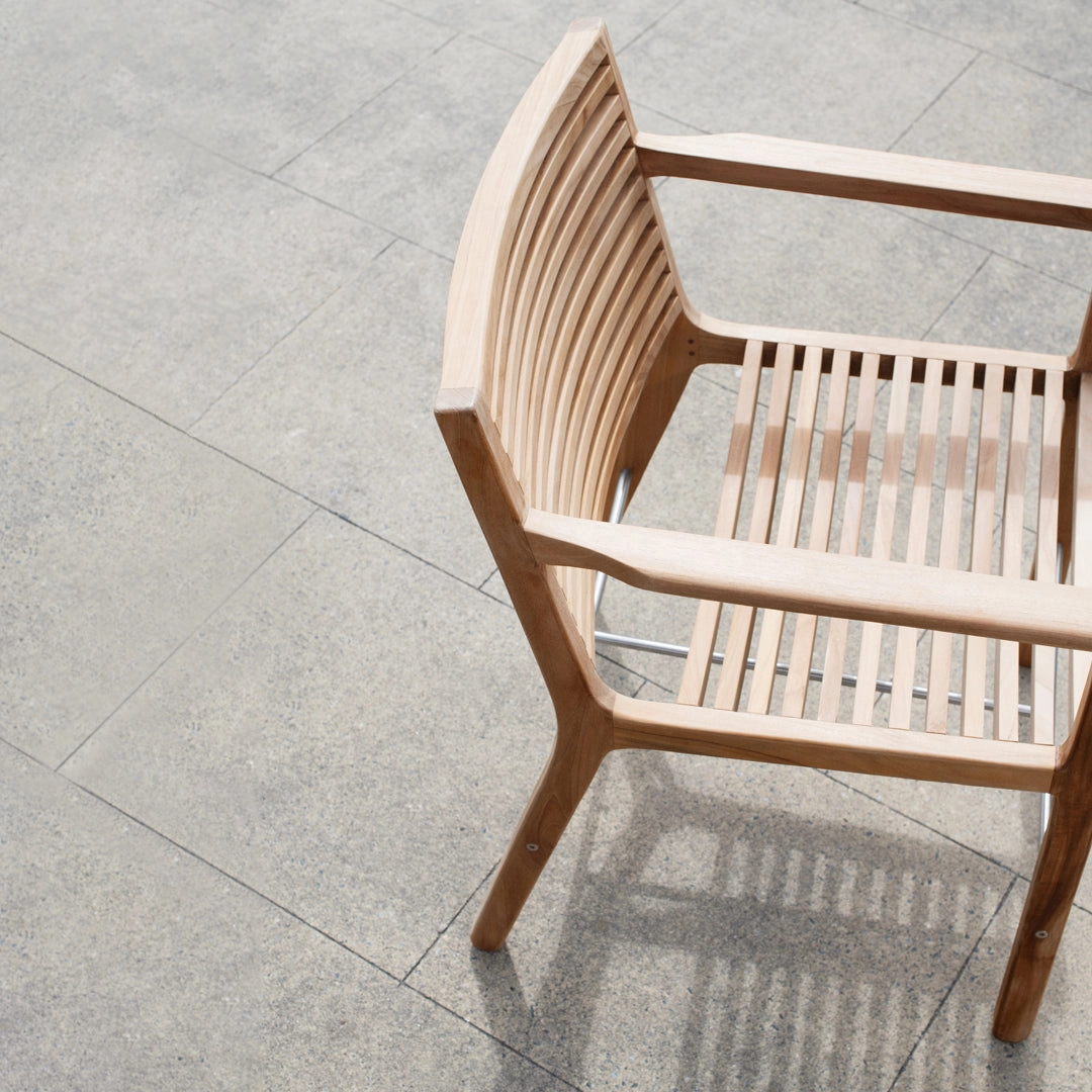 RIB Outdoor Dining Chair - w/ Arms