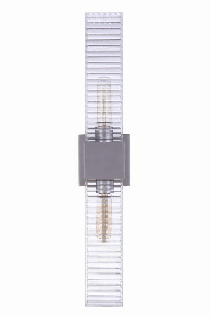 Ridge Two Light Outdoor Wall Mount Satin AluminumOutdoor wall sconces with motion sensor