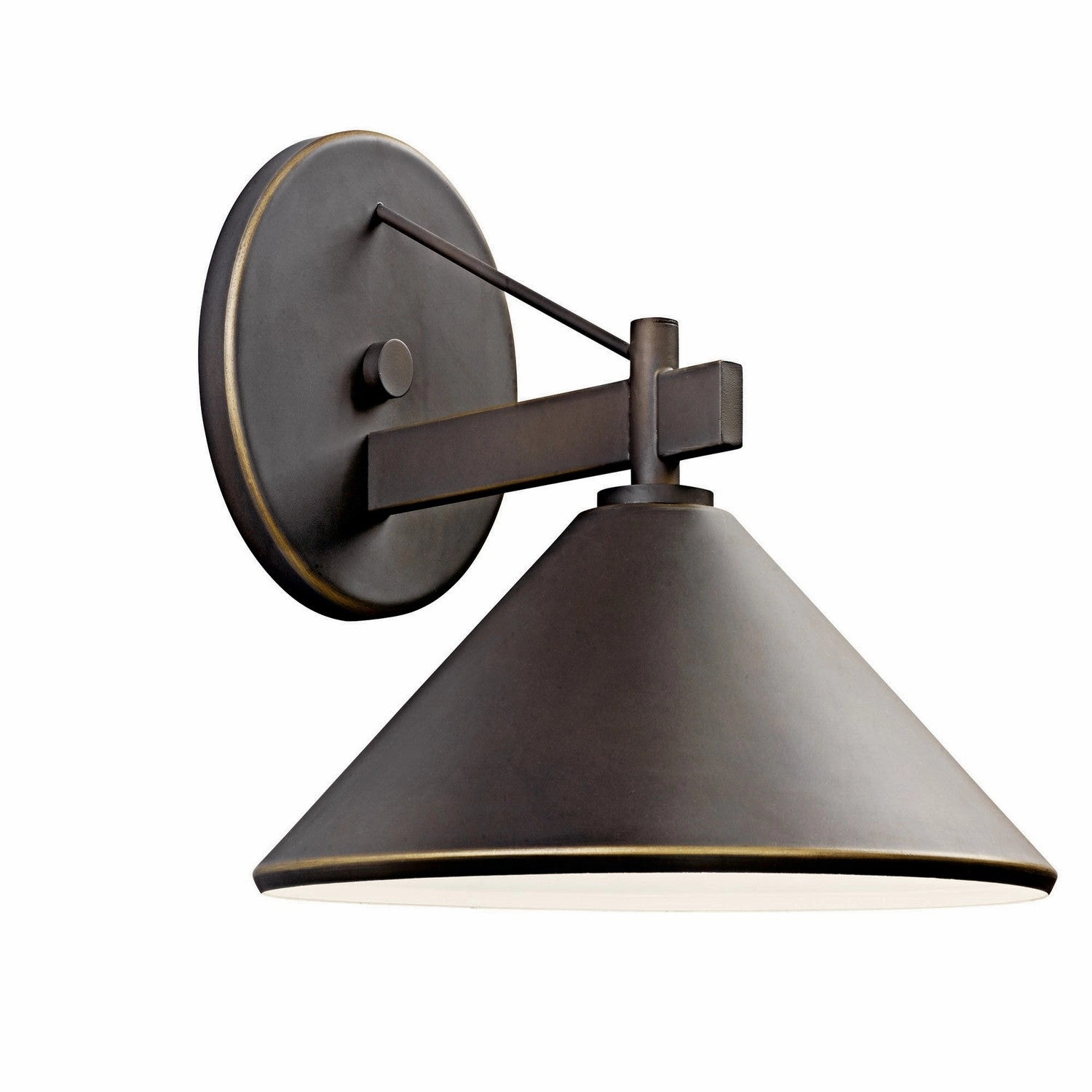 Ripley One Light Outdoor Wall Mount Olde Bronze