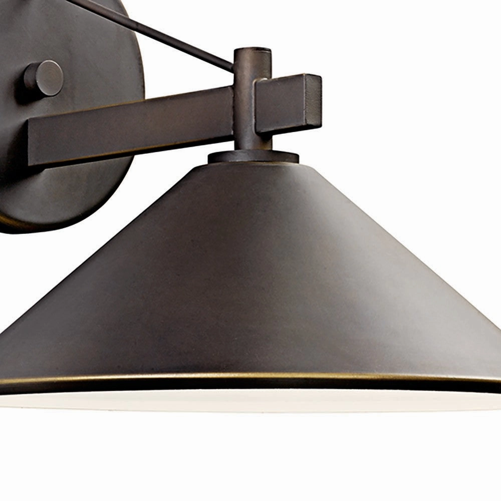 Ripley One Light Outdoor Wall Mount Olde Bronze