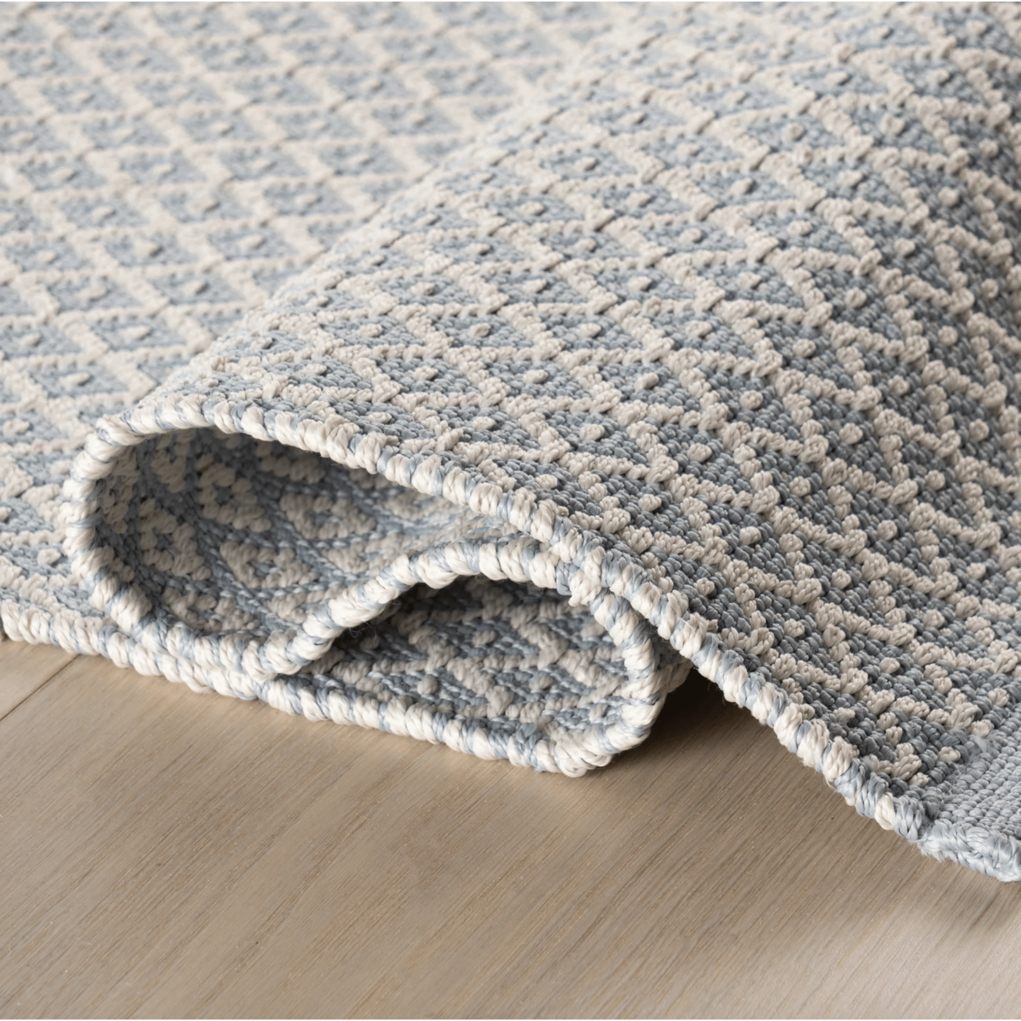 Riviera Handwoven Indoor/Outdoor Rug - Swedish Blue