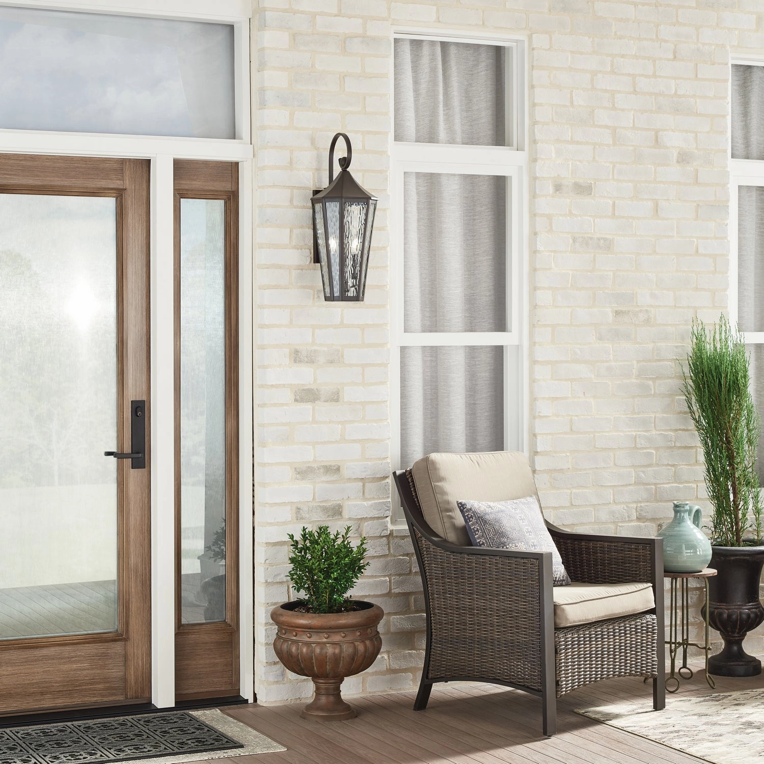 Rochdale Two Light Outdoor Wall Mount Olde Bronze