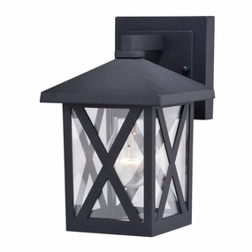 Rockford One Light Outdoor Wall Mount Textured Black Rockford One Light Outdoor Wall Mount Textured BlackOutdoor wall sconces with motion sensor