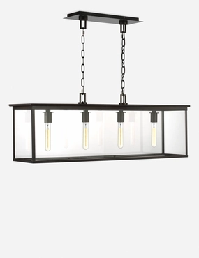 Romary Outdoor Linear ChandelierWeatherproof outdoor lighting
