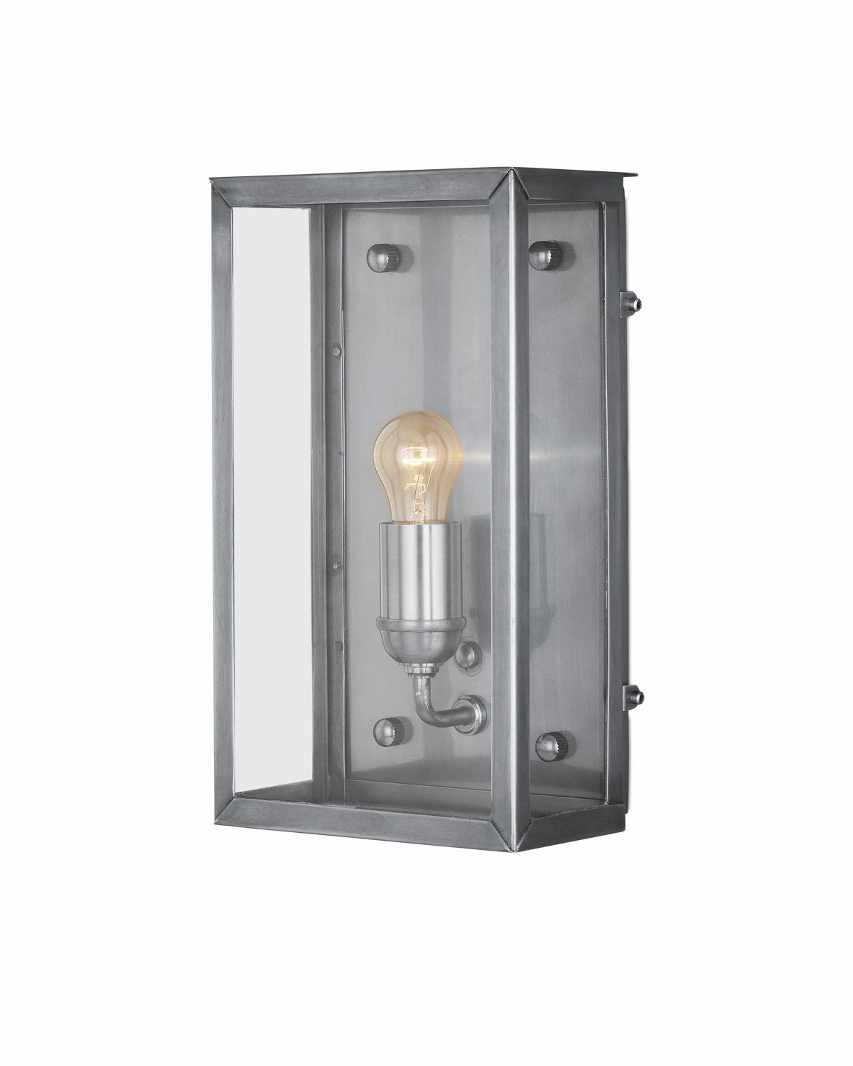 Royster Collection One Light Outdoor Wall Sconce Antique Silver / ClearOutdoor wall sconces with motion sensor